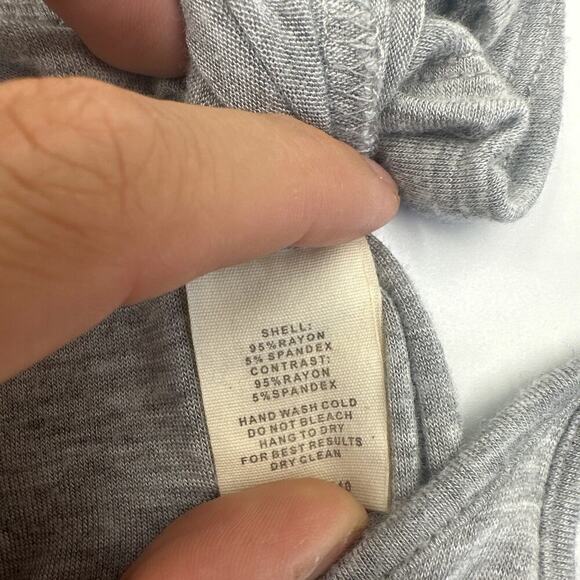 Hem & Thread Gray Slip Dress Size Small - Picture 6 of 7